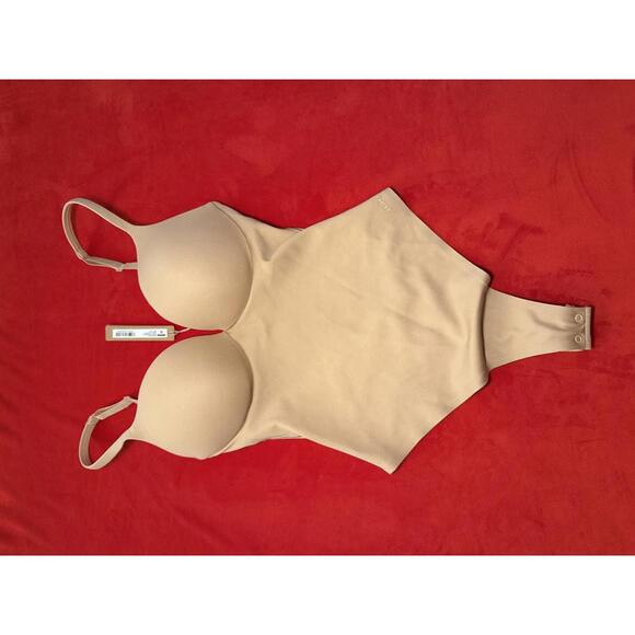Skims Ultimate Push Up Thong Bodysuit Color Clay Size XS - Picture 4 of 6